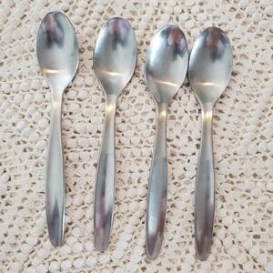Cambridge Tidepool 18/8 Stainless Steel Tablespoons Set of 4‎ Modern Flatware